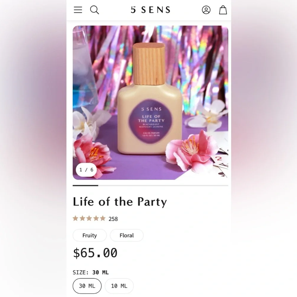 5 SENS LIFE OF THE PARTY - BRAND NEW in the box! - Picture 2 of 12